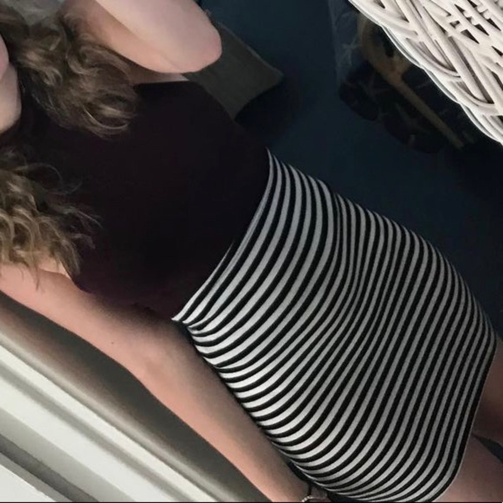 Skirt - Stretchy Striped